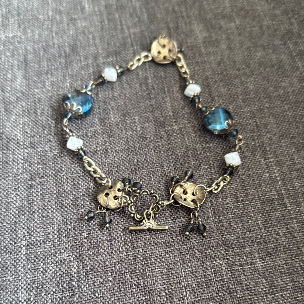 Elegant Silver and Blue Bracelet
Box 2